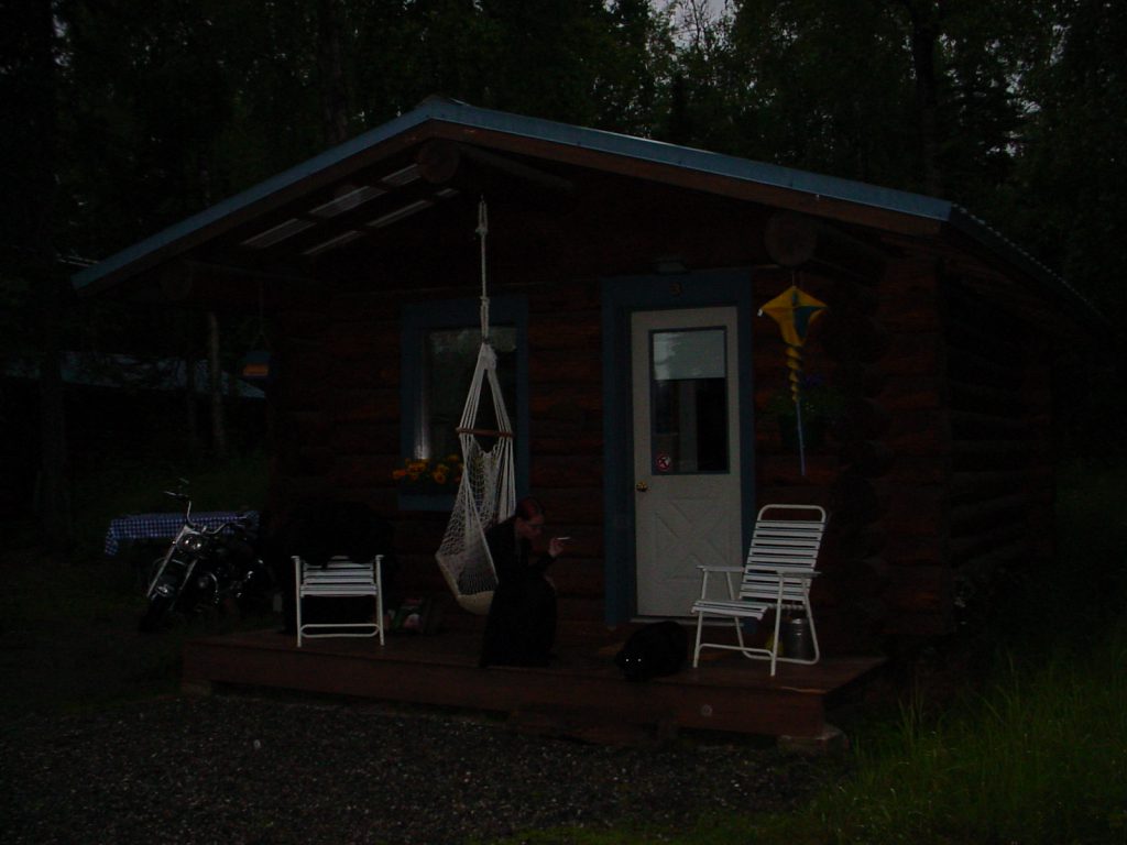 Palmer - Blockhütte